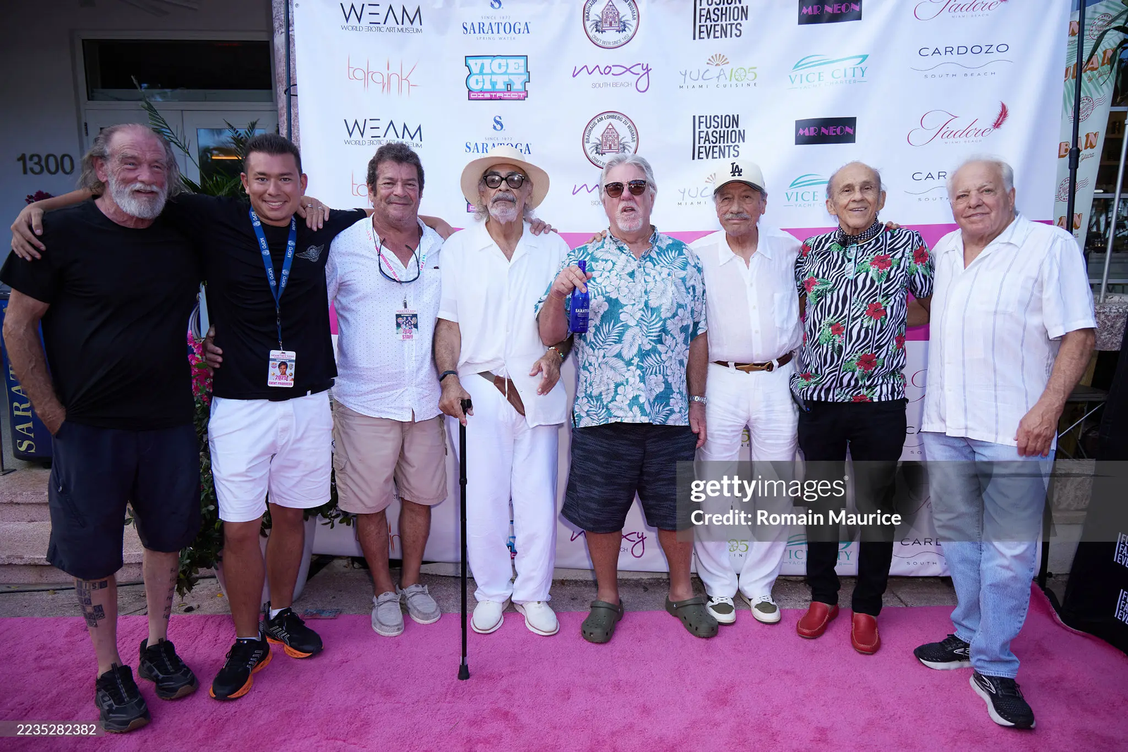 Miami Vice Week cast and crew reunion attendees at Cardozo Hotel